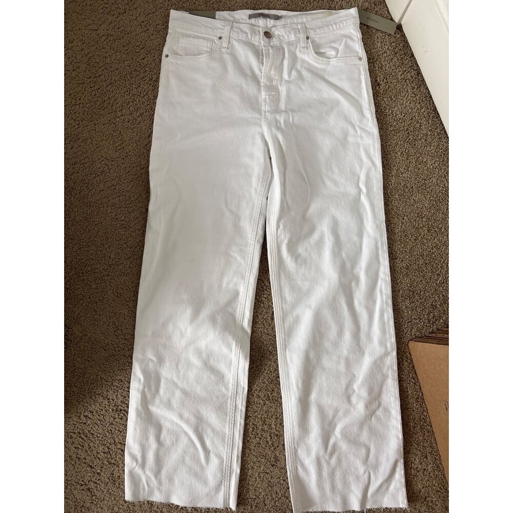 Hudson Rosie High-Rise Wide Leg White Lily Jeans, new with tags